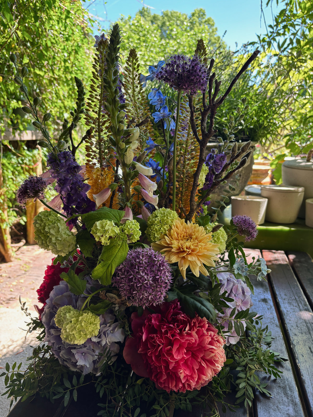 Bloemen die troost bieden
